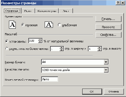 Обновленный лист