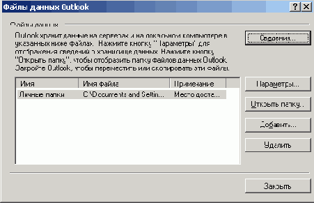 Выбор режима доступа